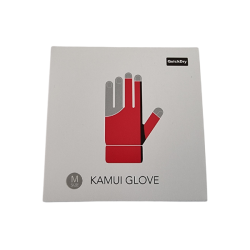 Billard Handschuh Kamui rot Größe M